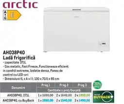 Metro Arctic ladă frigorifică ah038p40 Ofertă