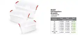Metro Select cutii depozitare din plastic Ofertă