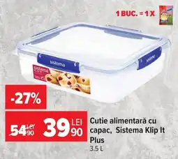 Carrefour Sistema cutie alimentara cu capac Ofertă