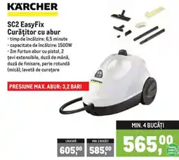 Metro Karcher sc2 easyfix curățitor cu abur Ofertă