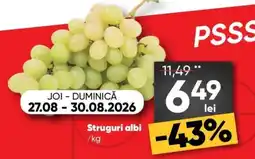 PROFI Struguri albi Ofertă