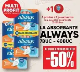 PROFI Always absorbante Ofertă