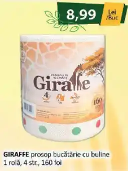 CBA Giraffe prosop bucătărie cu buline Ofertă