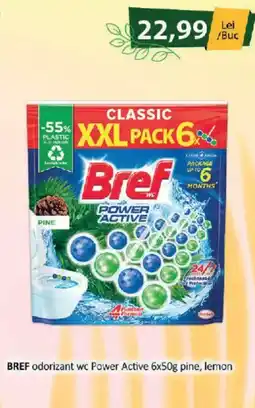 CBA Bref odorizant wc Power Active Ofertă