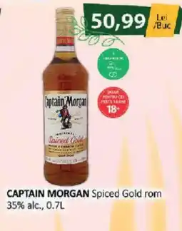CBA Captain Morgan Spiced Gold rom Ofertă