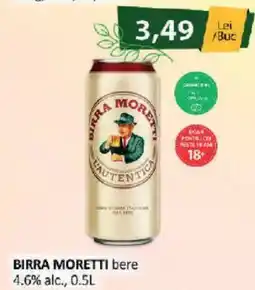 CBA Birra Moretti bere Ofertă