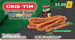 CBA Cris-tim cărnați grătărescu Ofertă
