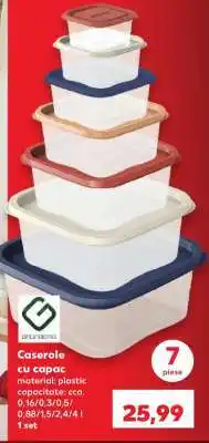 Kaufland Caserole cu capac Ofertă