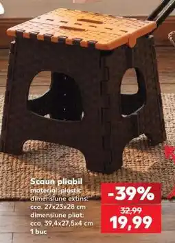Kaufland Scaun pliabil Ofertă