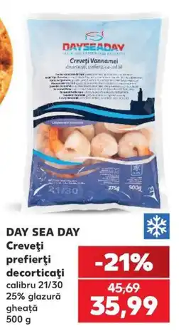 Kaufland Day Sea Day Creveți prefierți decorticați Ofertă