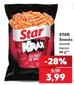 Kaufland Star Snacks aromă bacon Ofertă