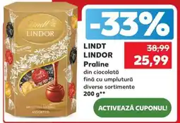 Kaufland Lindt Lindor Praline Ofertă