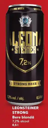 Kaufland Leonsteiner strong bere blondă Ofertă