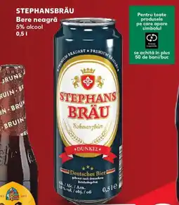 Kaufland Stephansbräu bere neagră Ofertă
