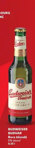Kaufland Budweiser Budvar Bere blondă Ofertă