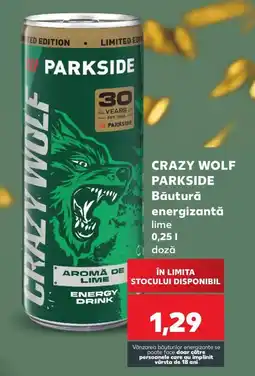 Kaufland Crazy Wolf Parkside Ofertă