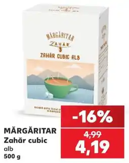 Kaufland Mărgăritar zahăr cubic alb Ofertă