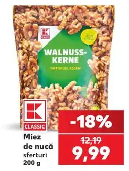 Kaufland Classic Miez de nucă sferturi Ofertă