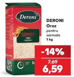 Kaufland Deroni Orez pentru sarmale Ofertă