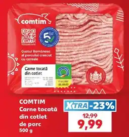 Kaufland Comtim carne tocată din cotlet de porc Ofertă