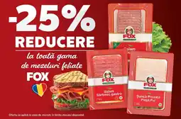 Kaufland Fox mezeluri feliate Ofertă