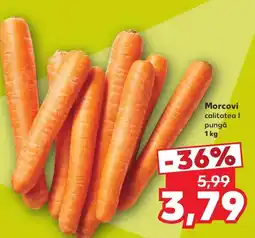 Kaufland Morcovi calitatea I Ofertă