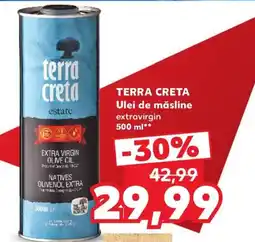 Kaufland Terra Creta Ulei de măsline extravirgin Ofertă