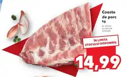 Kaufland Coaste de porc Ofertă