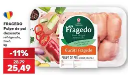 Kaufland Fragedo pulpe de pui dezosate Ofertă