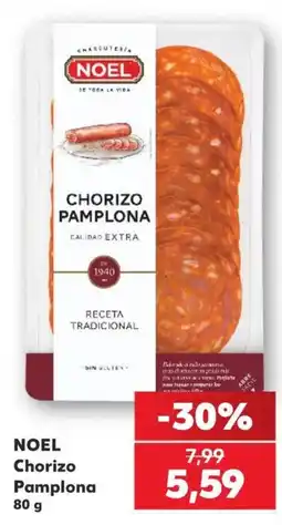 Kaufland Noel chorizo pamplona Ofertă