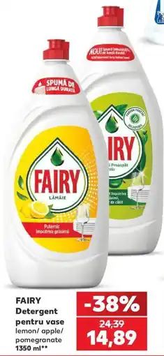 Kaufland Fairy detergent pentru vase Ofertă