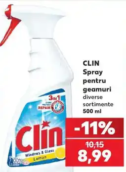 Kaufland Clin spray pentru geamuri diverse Ofertă