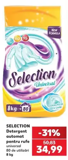 Kaufland Selection Detergent automat pentru rufe universal Ofertă