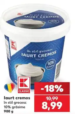 Kaufland K classic laurt cremos în stil grecesc Ofertă