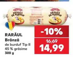 Kaufland Raraul brânză de burduf tip ii Ofertă