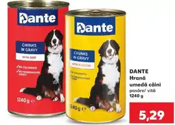 Kaufland Dante hrană umedă câini pasăre/ vită Ofertă