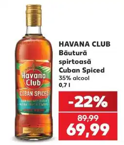 Kaufland Havana Club Cuban Spiced Ofertă