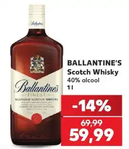 Kaufland Ballantine's Scotch Whisky Ofertă