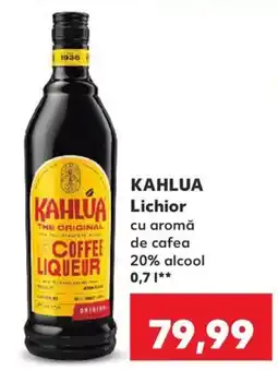 Kaufland Kahlua lichior cu aromă de cafea Ofertă
