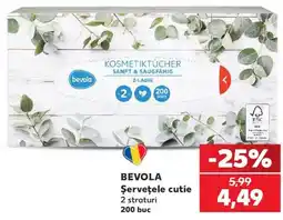 Kaufland Bevola Șervețele cutie Ofertă