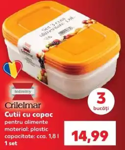 Kaufland Crilelmar cutii cu capac Ofertă
