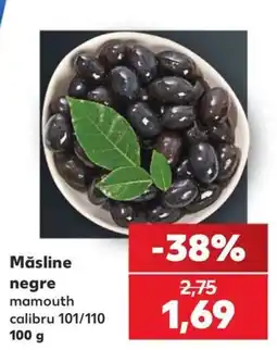 Kaufland Măsline negre mamouth Ofertă