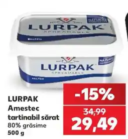 Kaufland Lurpak amestec tartinabil sărat Ofertă