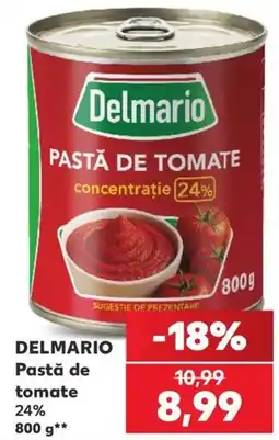 Kaufland Delmario pastă de tomate Ofertă