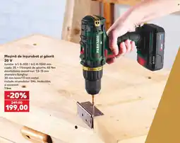 Kaufland Parkside mașină de înșurubat și găurit 20 V Ofertă