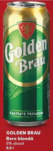 Kaufland Golden Brau Bere blondă Ofertă