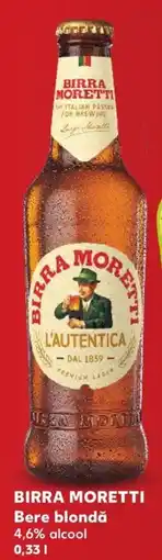 Kaufland Birra Moretti Bere blondă Ofertă