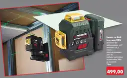 Kaufland Parkside laser cu linii în cruce 20V Ofertă