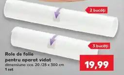 Kaufland Role de folie pentru aparat vidat Ofertă