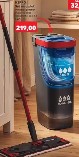 Kaufland H2PRO Set mop plat Ofertă